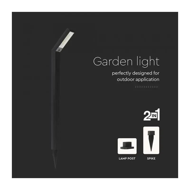 V-TAC Paletto LED Solare da Giardino | Energy Clever