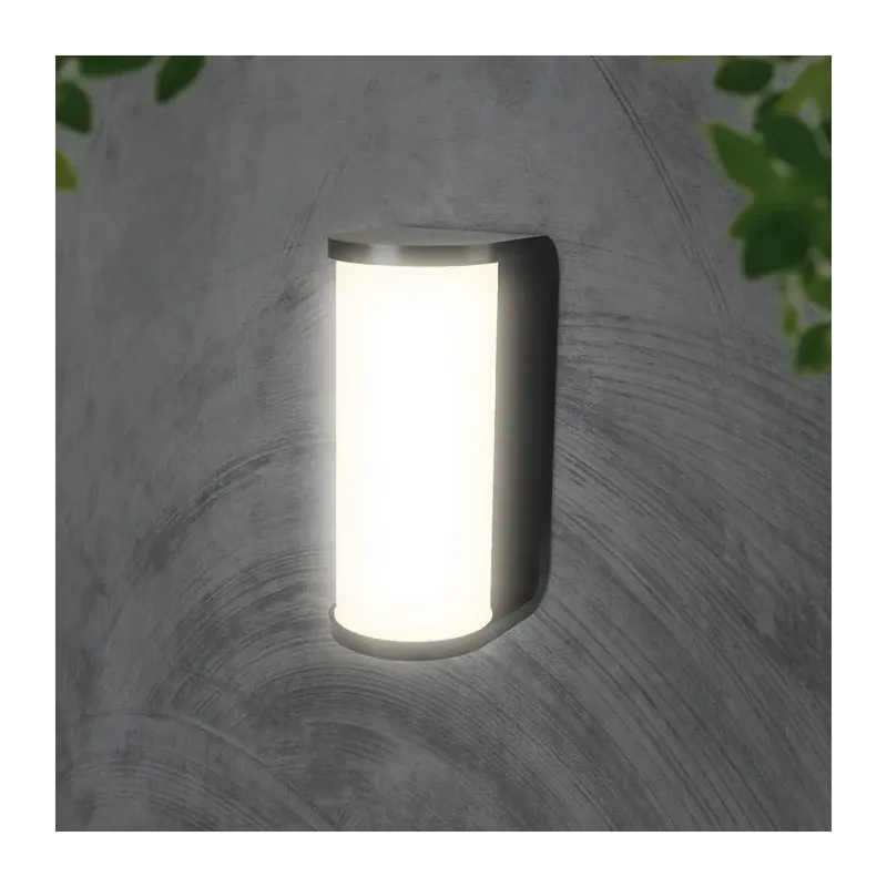 Applique LED da Esterno 12W Cilindrica Nera | Energy Clever