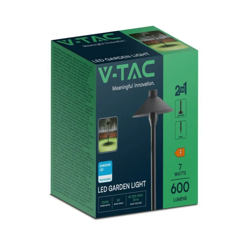 V-TAC PRO Paletto LED da Giardino | Energy Clever
