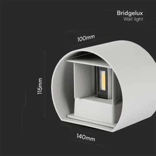 V-TAC Applique LED da Esterno Doppio | Energy Clever