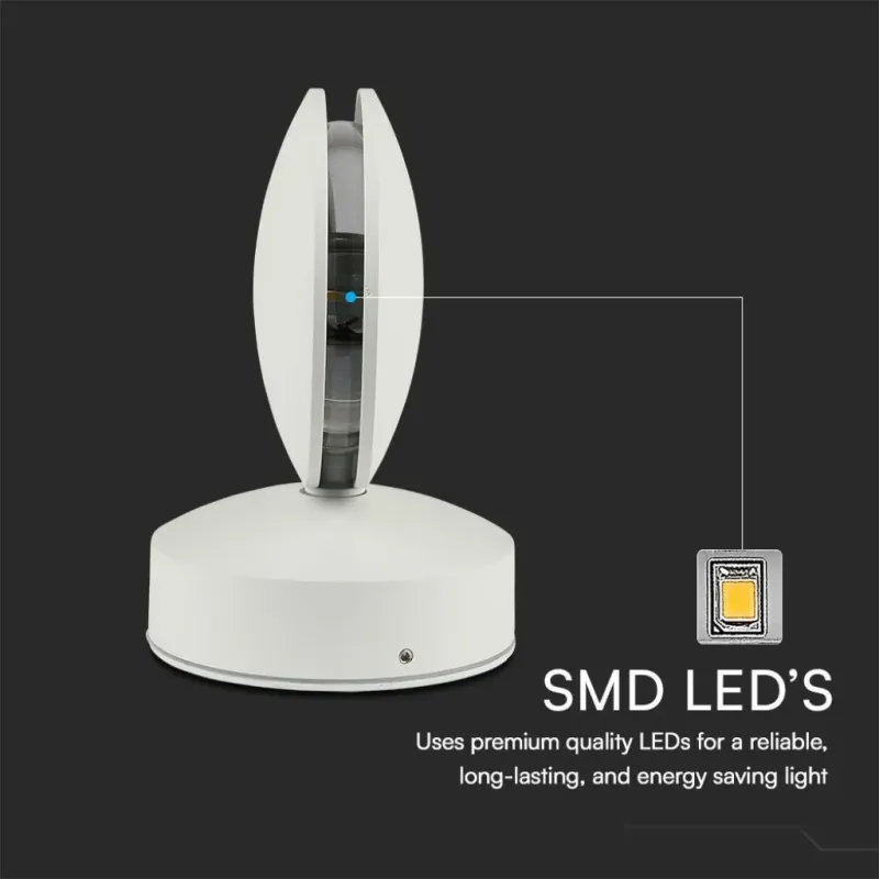 V-TAC Applique LED da Esterno 6W Rotonda | Energy Clever