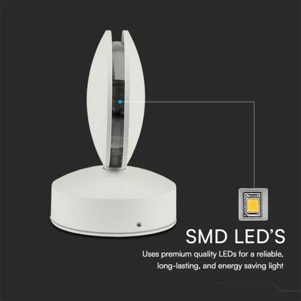 V-TAC Applique LED da Esterno 6W Rotonda | Energy Clever