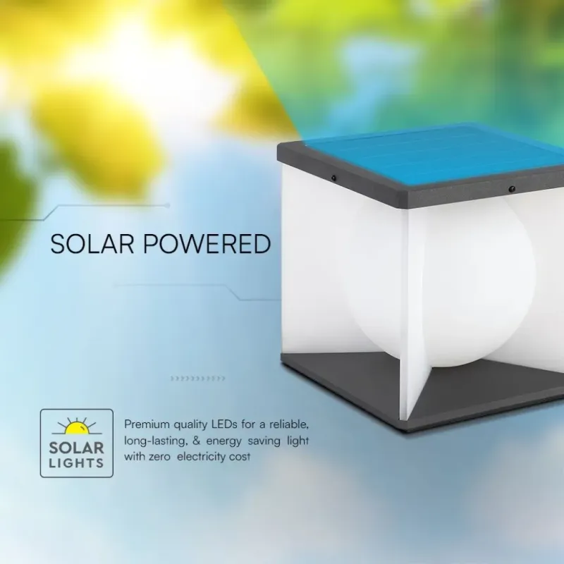 V-TAC Lampada LED Solare da Giardino | Energy Clever