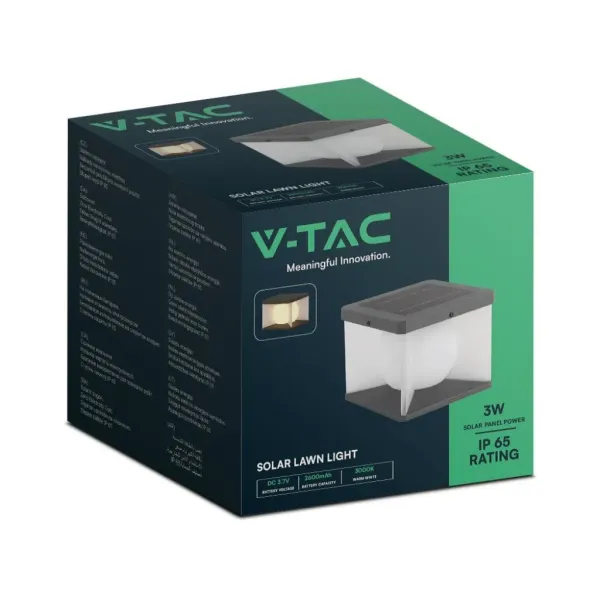 V-TAC Lampada LED Solare da Giardino | Energy Clever