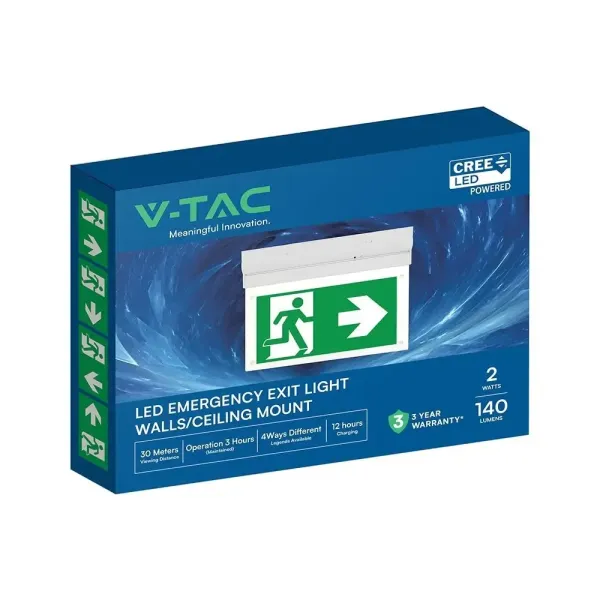 V-TAC PRO Lampada LED di Emergenza | Energy Clever