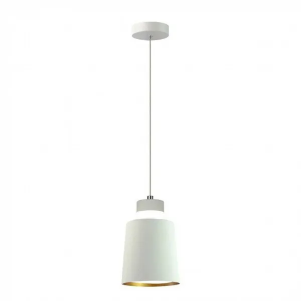 7W LED Pendant Light (Acrylic) White Lamp Shade 120*190mm 4000K