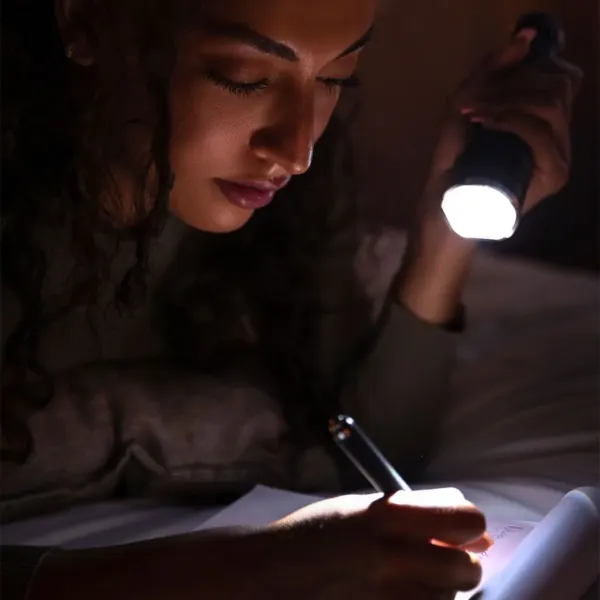 Torcia LED 10W con Batteria Ricaricabile USB | Energy Clever
