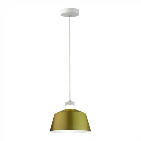 7W LED Pendant Light (Acrylic) Gold Lamp Shade 250*190mm 3000K