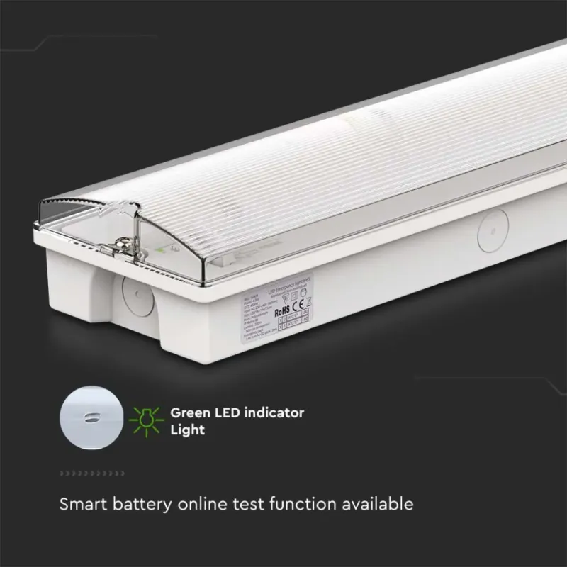 Lampada LED di emergenza con Installazione a Parete | Energy Clever