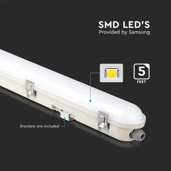 Plafoniera LED Chip Samsung Impermeabile 48W | Energy Clever