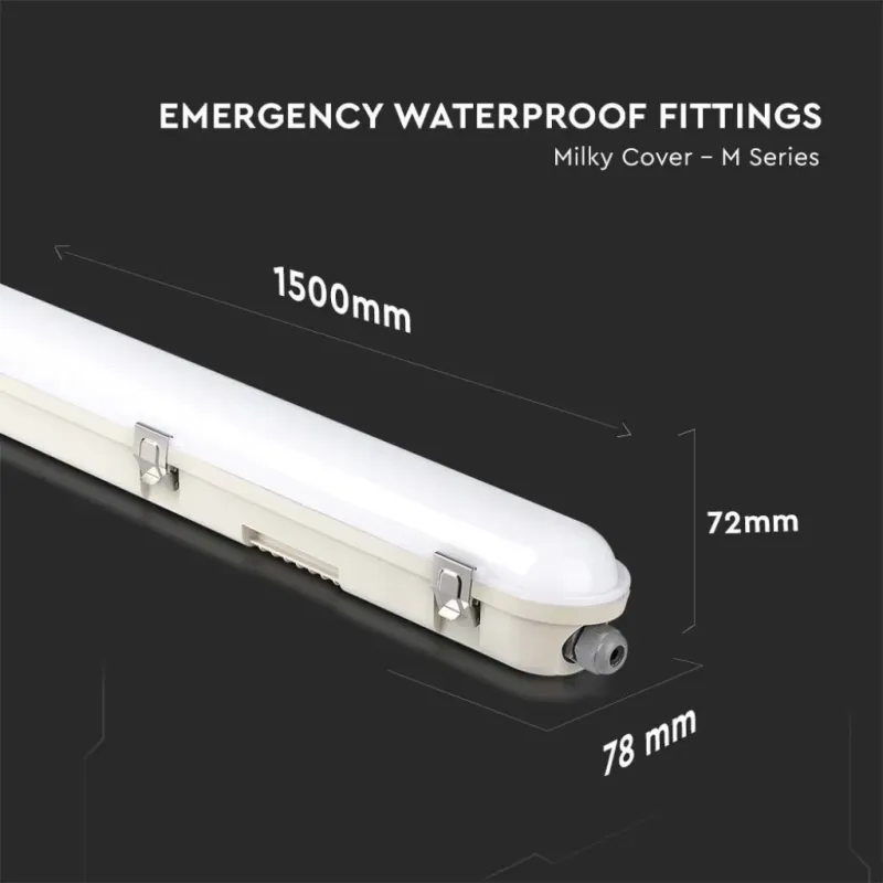 Plafoniera LED Chip Samsung Impermeabile 48W | Energy Clever