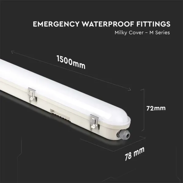 Plafoniera LED Chip Samsung Impermeabile 48W | Energy Clever