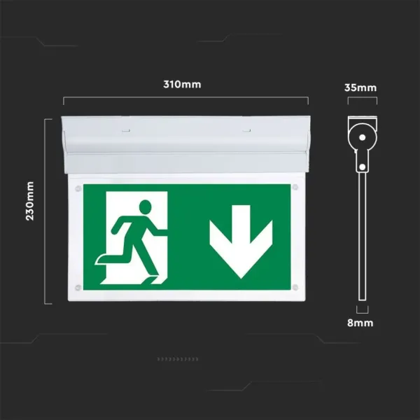 V-TAC PRO Lampada LED Chip Samsung di Emergenza | Energy Clever