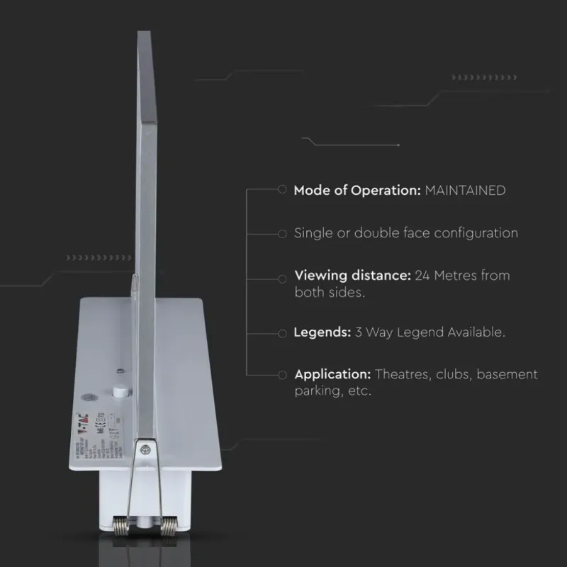 Lampada LED Chip di Emergenza Montaggio a Incasso | Energy Clever
