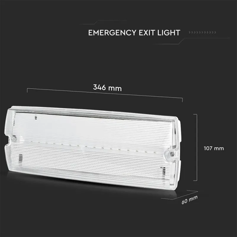 Lampada LED di Emergenza Soffitto/Parete Autonomia | Energy Clever