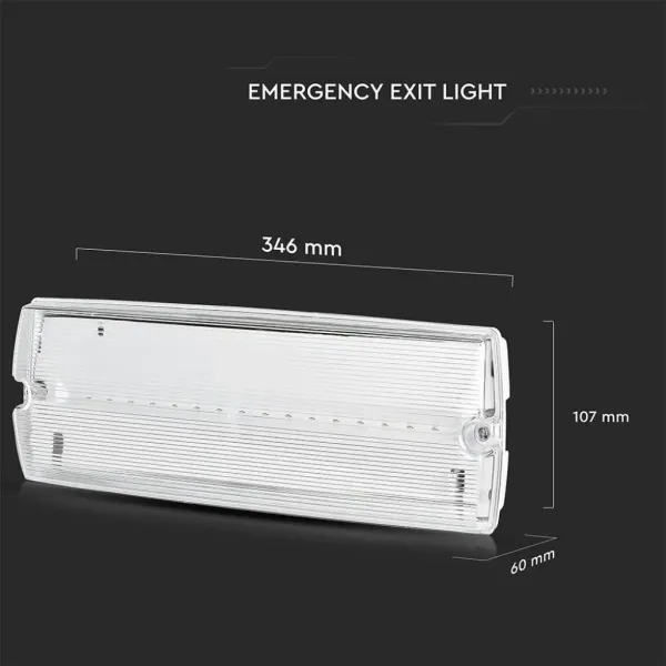 Lampada LED di Emergenza Soffitto/Parete Autonomia | Energy Clever