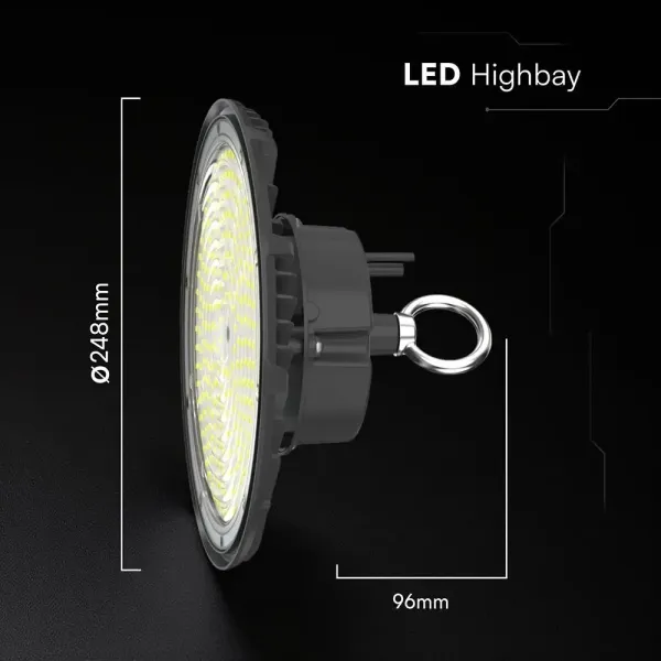 VCampana Industriale LED 150W | Energy Clever