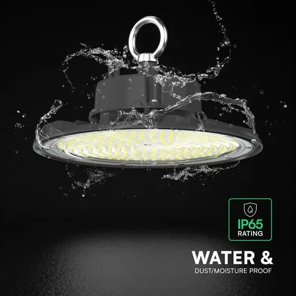 Campana Industriale LED 100W 160LM/W UFO Nera | Energy Clever