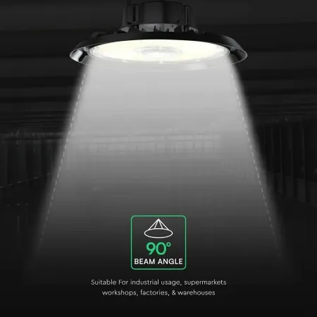 Campana Industriale LED Chip CREE 200W | Energy Clever 2