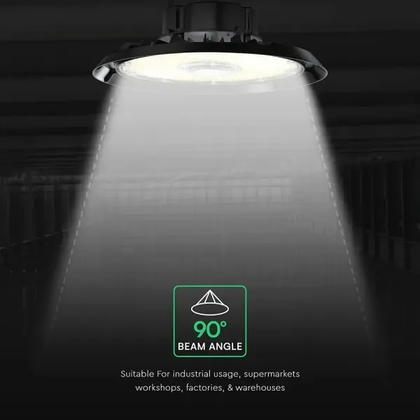Campana Industriale LED Chip CREE 200W | Energy Clever