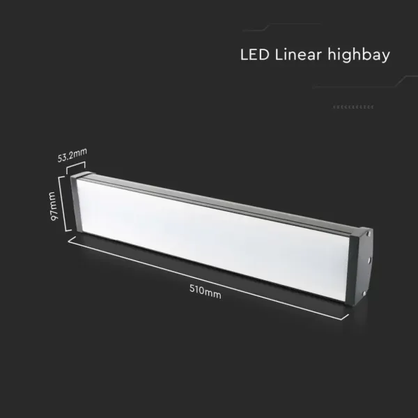 Campana Industriale LED Lineare 100W | Energy Clever