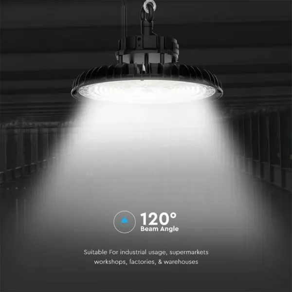 Campana Industriale LED SMD 200W 160LM/W UFO | Energy Clever