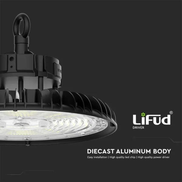 Campana Industriale LED SMD 200W 160LM/W UFO | Energy Clever