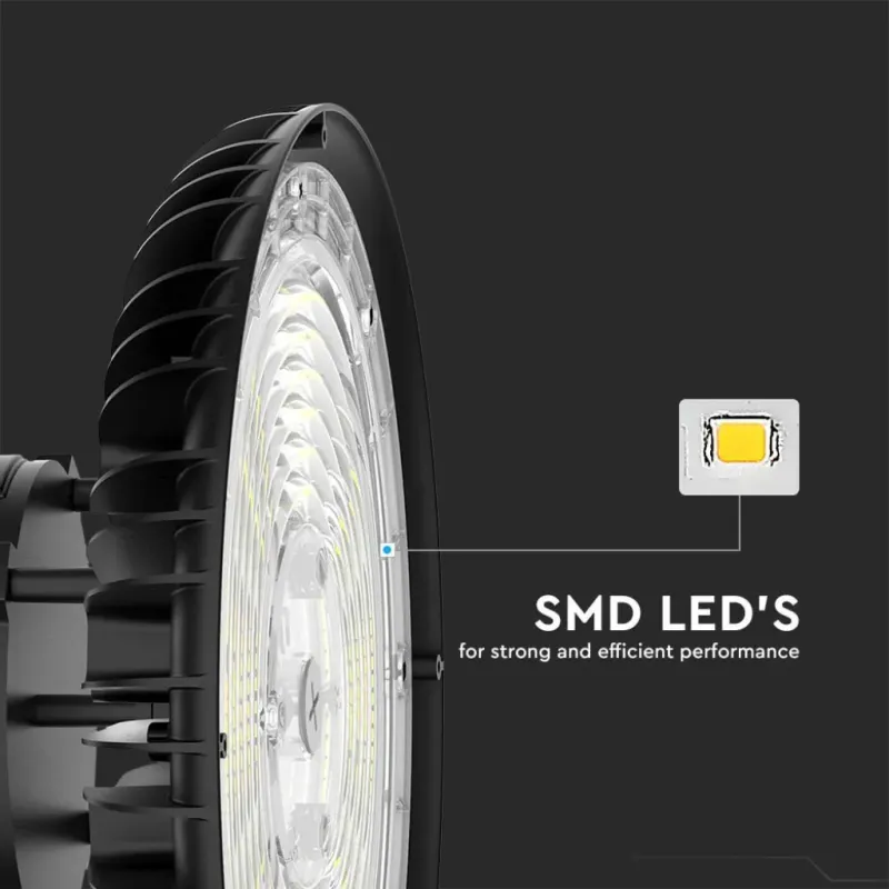 Campana Industriale LED SMD 200W 160LM/W UFO | Energy Clever