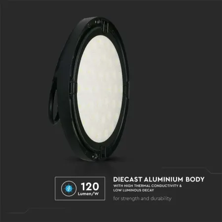 Campana Industriale LED SMD 100W 120LM/W UFO | Energy Clever 2