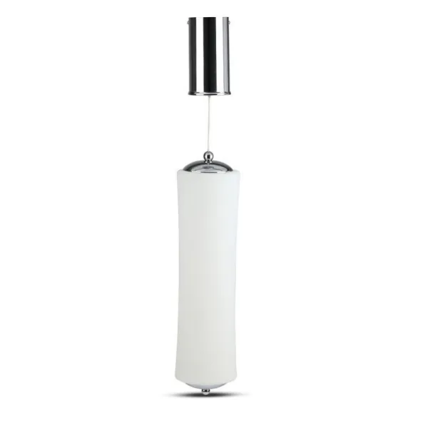 18W LED Designer Single Long Pendant Triac Dimmable White 3000K