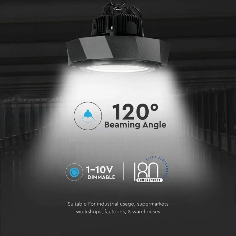 Campana Industriale LED Chip Samsung 100W | Energy Clever