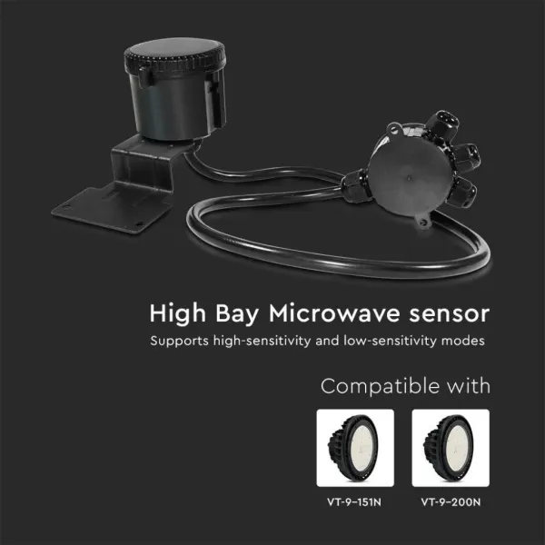 V-TAC Sensore di Movimento per Campane Industriali | Energy Clever
