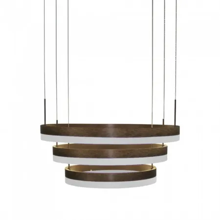 92W Soft Light Chandelier Dimmable Coffee 3000K
