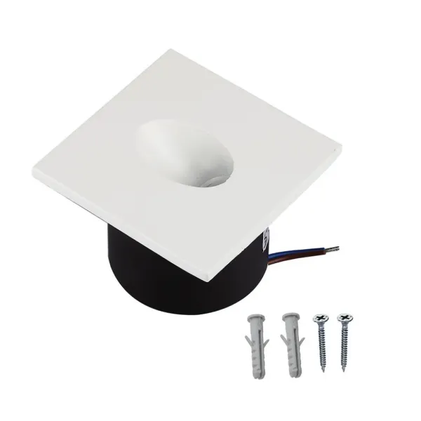 V-TAC Faretto LED Segnapasso Quadrato a Incasso | Energy Clever