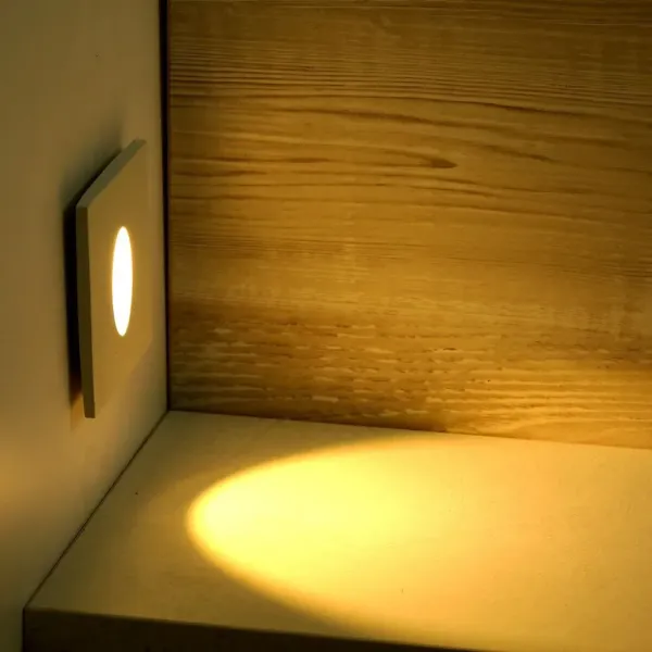 V-TAC Faretto LED Segnapasso Quadrato a Incasso | Energy Clever