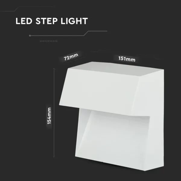 Faretto LED Segnapasso Quadrato | Energy Clever