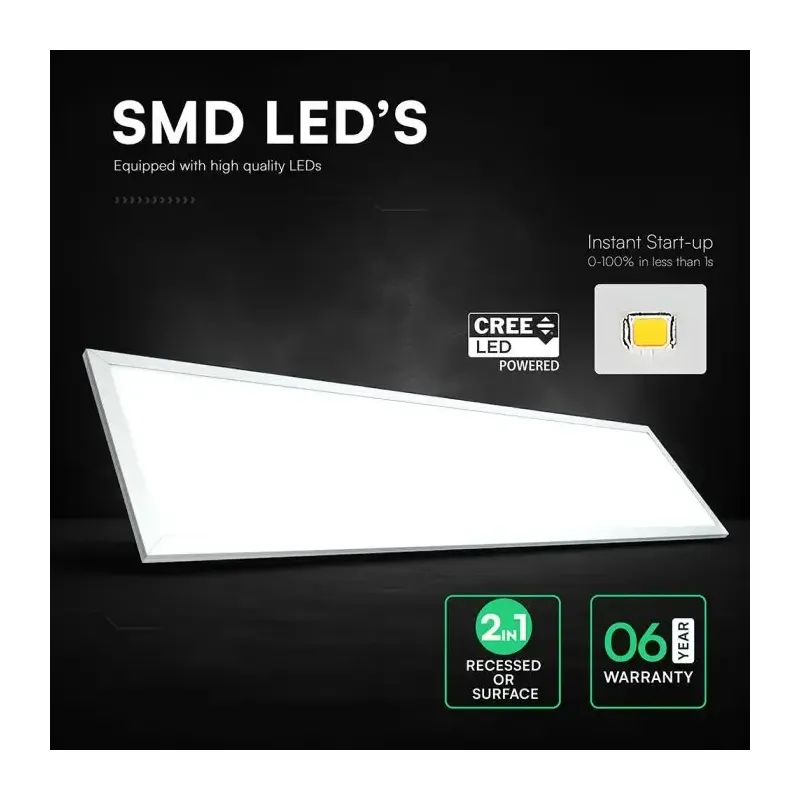 V-TAC PRO Pannello LED Chip CREE 40W | Energy Clever