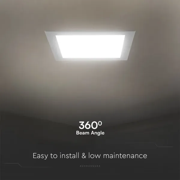 V-TAC PRO Mini Pannello LED Chip Samsung 12W | Energy Clever