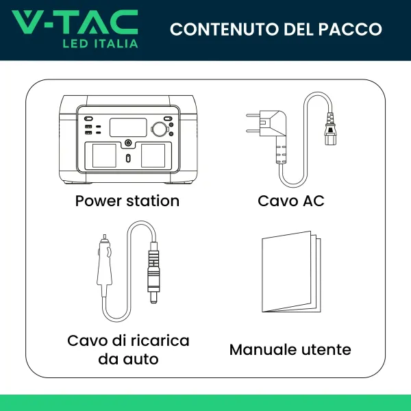 Power Station Portatile 600W | Energy Clever