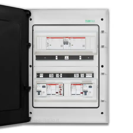 Quadro di Commutazione Automatico Monofase Rete/Carico 40A fino a 8kW IP65