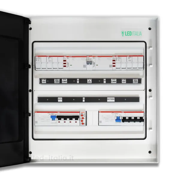 Quadro di Commutazione Automatico Trifase Rete/Carico 32A fino a 20kW IP65