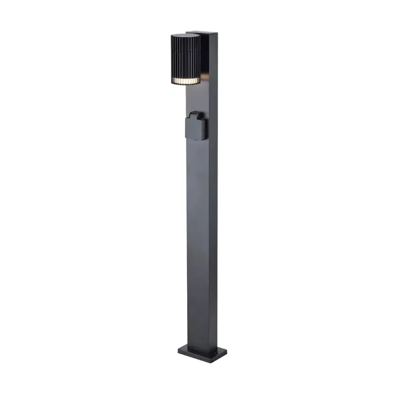 GU10 0.8M BOLLARD LAM SOCKET IP44