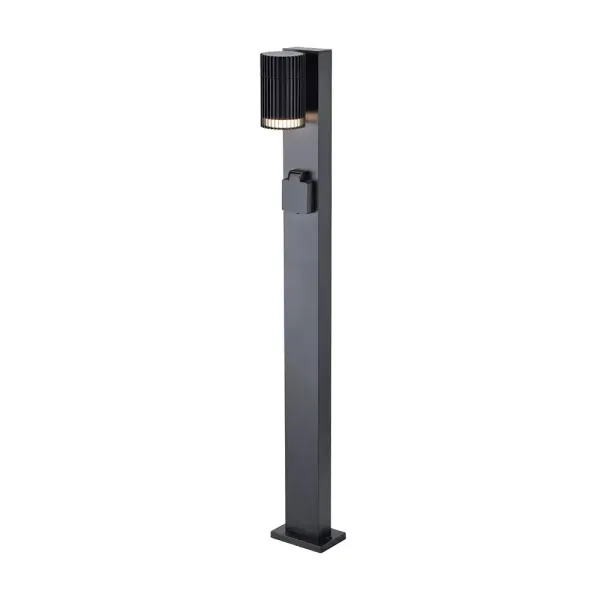 GU10 0.8M BOLLARD LAM SOCKET IP44