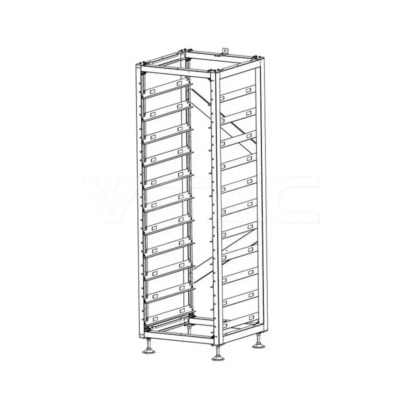 Armadio Rack Deye per Moduli di Accumulo HV e BMS SKU 12635 12636