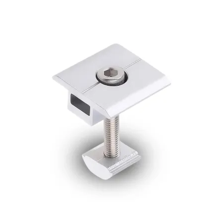 Morsetto Centrale 30mm per Fissaggio Pannelli Solari 1 Pezzo