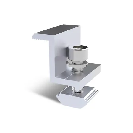 Morsetto Terminale 30mm per Fissaggio Pannelli Solari 1 Pezzo