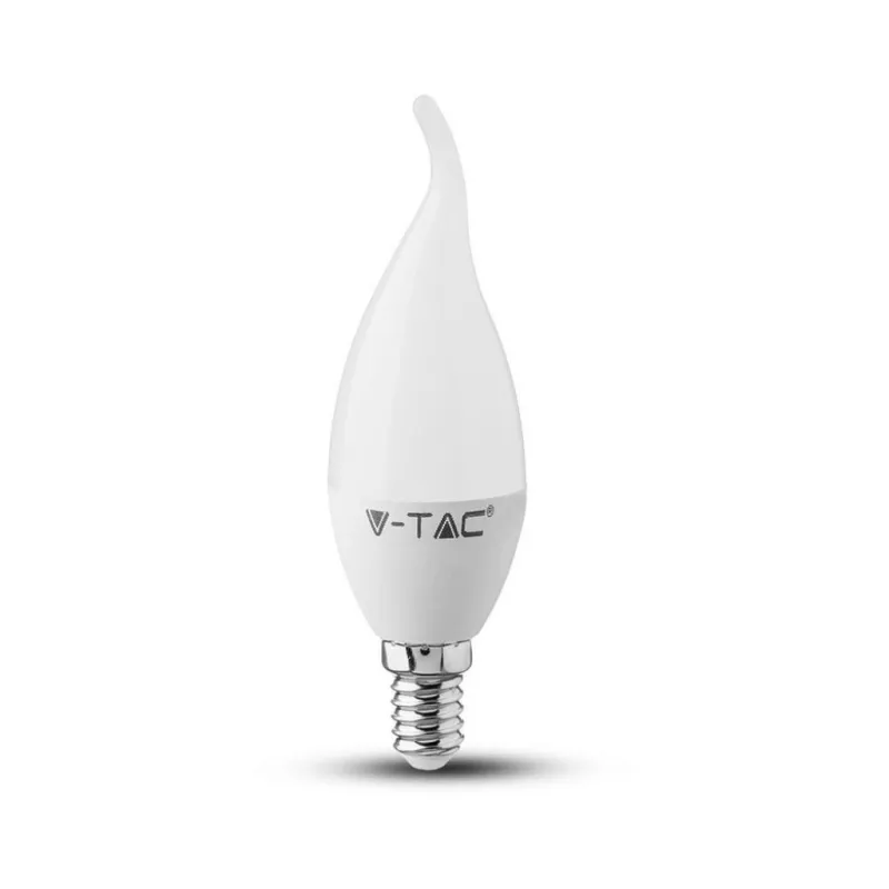 LED Bulb 4W E14 Candle Flame 6400K