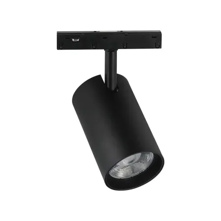 20W 48V MAGNETIC TRACK LIGHT ALUMINUM 6400K BLACK BODY