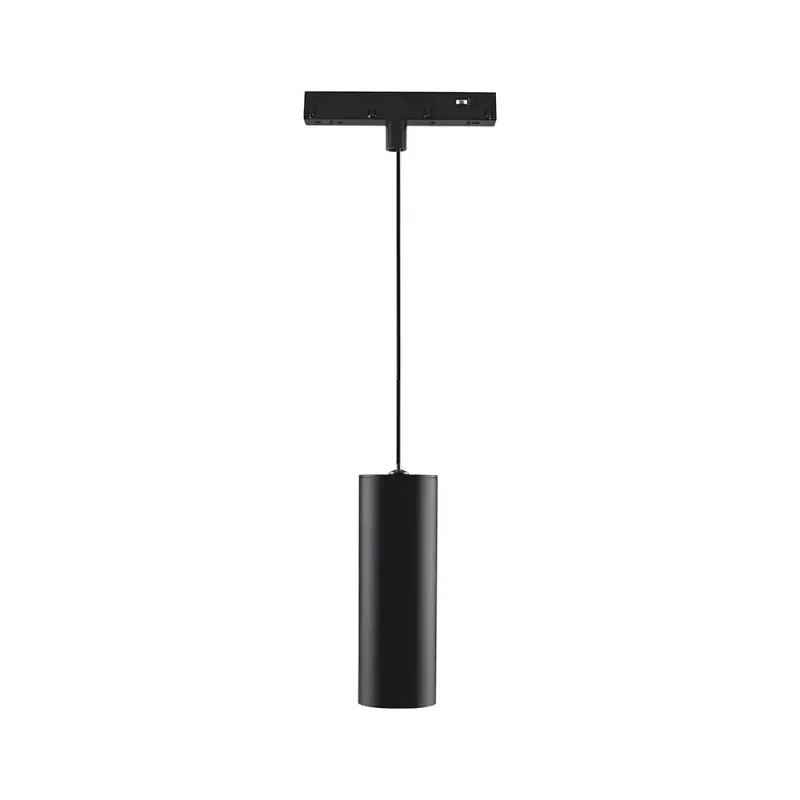 6W 48V MAGNETIC PENDANT LIGHT ALUMINUM 4000K BLACK BODY