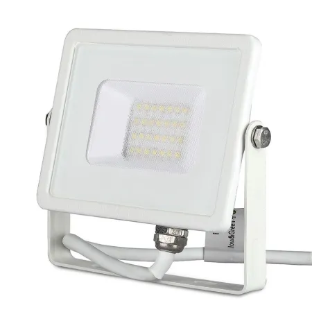 20W LED Floodlight SMD Samsung Chip White Body 6400K